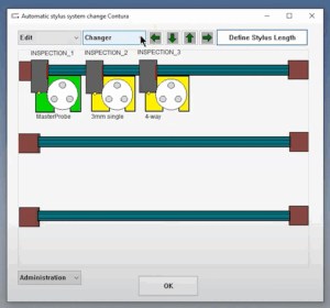 calypso styli alignment